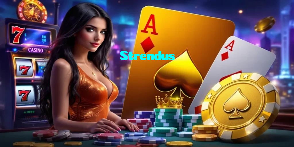 Strendus casino presented on mobile device in Pakistan with slots and live games